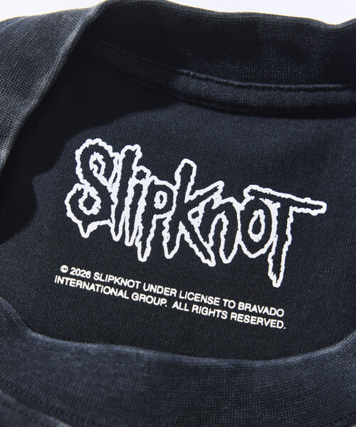 FREAK'S STORE（フリークスストア）の「【EXCLUSIVE】ヴィンテージライク Slipknot グラフィックTシャツ/スリップノット（Tシャツ/カットソー・メンズ・ブラック・MEDIUM/LARGE/X-LARGE）」の8枚目の写真