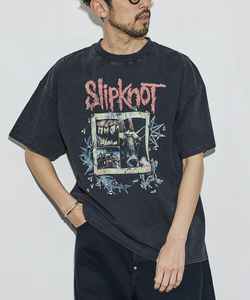 FREAK'S STORE（フリークスストア）の「【EXCLUSIVE】ヴィンテージライク Slipknot グラフィックTシャツ/スリップノット（Tシャツ/カットソー・メンズ・ブラック・MEDIUM/LARGE/X-LARGE）」の15枚目の写真