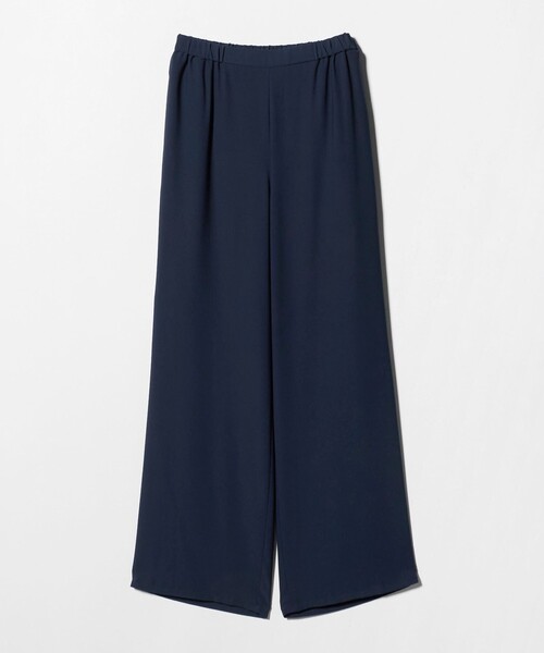 MARW UNITED ARROWS(マルゥ ユナイテッドアローズ)の「<MARW UNITED ARROWS>シフォン ギャザー パンツ(その他パンツ・レディース・ブラック/ネイビー/ロイヤルブルー・36/38)」の3枚目の写真