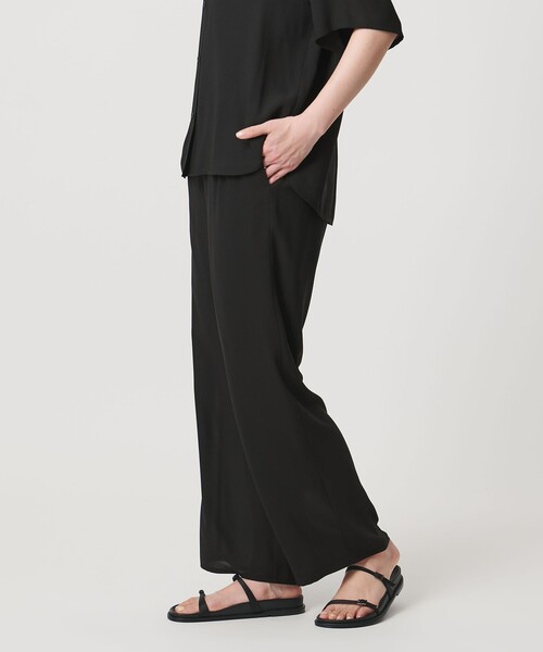 MARW UNITED ARROWS(マルゥ ユナイテッドアローズ)の「<MARW UNITED ARROWS>シフォン ギャザー パンツ(その他パンツ・レディース・ブラック・36/38)」の5枚目の写真