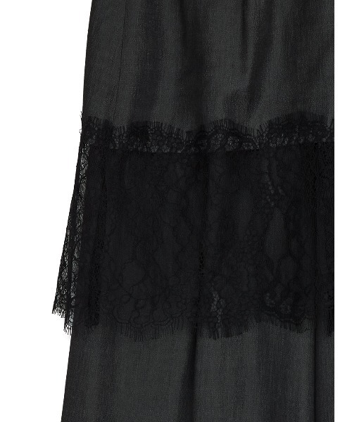 Ameri(アメリ)の「MEDI DENIMLIKE LACE DOCKING LAYERED PANT(その他パンツ・レディース・ピンク/スミクロ/ホワイト・MEDIUM/SMALL)」の20枚目の写真