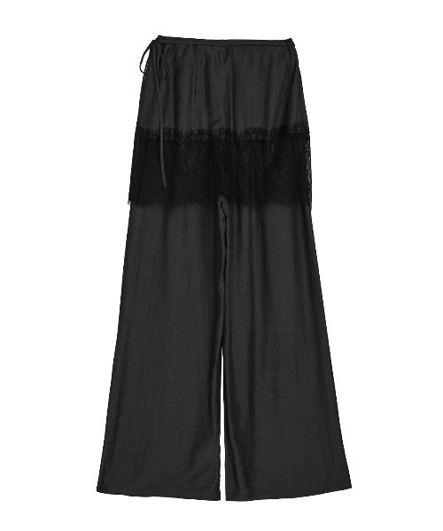 Ameri(アメリ)の「MEDI DENIMLIKE LACE DOCKING LAYERED PANT(その他パンツ・レディース・ピンク/スミクロ/ホワイト・MEDIUM/SMALL)」の22枚目の写真