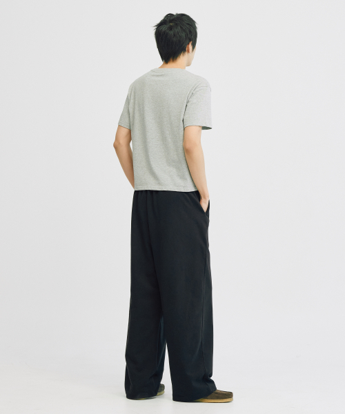 TAKEASY(テイクイージー)の「エッセンシャルワイドスウェットパンツ(ブラック)(スウェットパンツ・メンズ・その他・SMALL/MEDIUM/LARGE)」の8枚目の写真