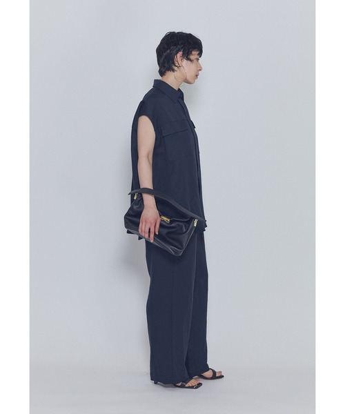 1er Arrondissement(プルミエアロンディスモン)の「テンセルリネンノースリーブシャツ(シャツ/ブラウス・レディース・ブルー系その他3/カーキ/モカ・36/38)」の18枚目の写真