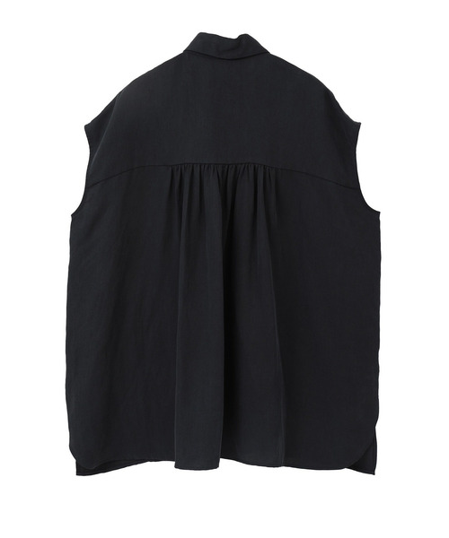 1er Arrondissement(プルミエアロンディスモン)の「テンセルリネンノースリーブシャツ(シャツ/ブラウス・レディース・ブルー系その他3/カーキ/モカ・36/38)」の21枚目の写真