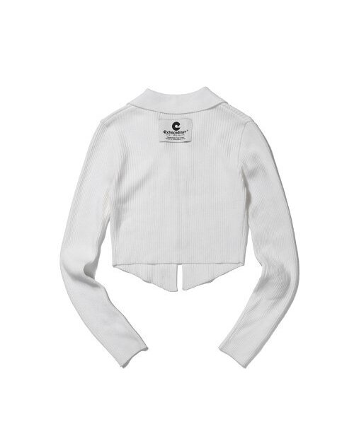EXTRAORDINARY(エクストラオーディナリー)の「KNIT ZIP-UP IVORY(カーディガン/ボレロ・メンズ・その他・FREE)」の2枚目の写真