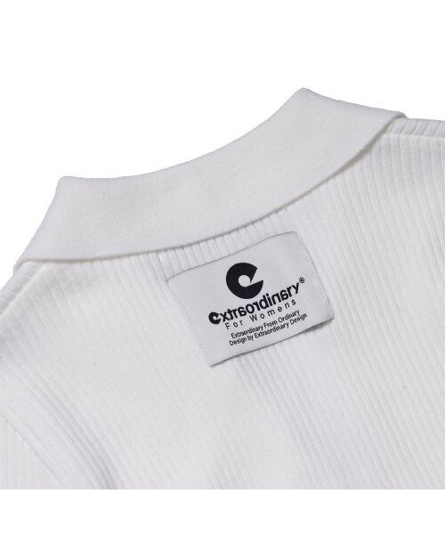EXTRAORDINARY(エクストラオーディナリー)の「KNIT ZIP-UP IVORY(カーディガン/ボレロ・メンズ・その他・FREE)」の4枚目の写真