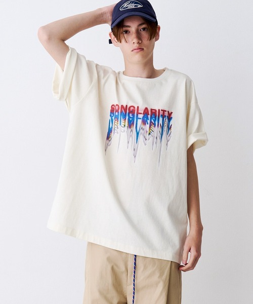ヴィンテージ Rainbow Tシャツ セール】【UNISEX】PIGMENT RAINBOW TEE/ピグメントレインボーTシャツ