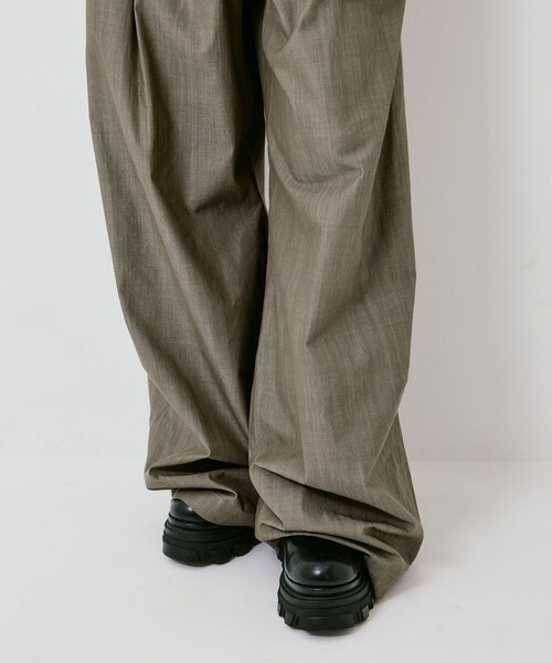 IHNN(イン)の「【IHNN/イン】《STUDIOUS別注》 DENIM WIDE PANTS/デニムワイドパンツ(デニムパンツ・レディース・ブラウン・38/36)」の10枚目の写真