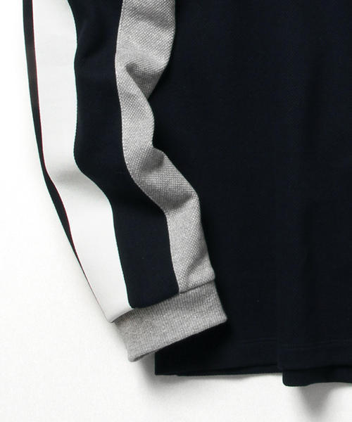 CHARI&CO（チャリアンドコー）の「CHARI&CO / 別注 モトクロス ロングスリーブ Tシャツ（Tシャツ/カットソー・メンズ・ネイビー/オフホワイト・LARGE/SMALL/MEDIUM/X-LARGE）」の22枚目の写真