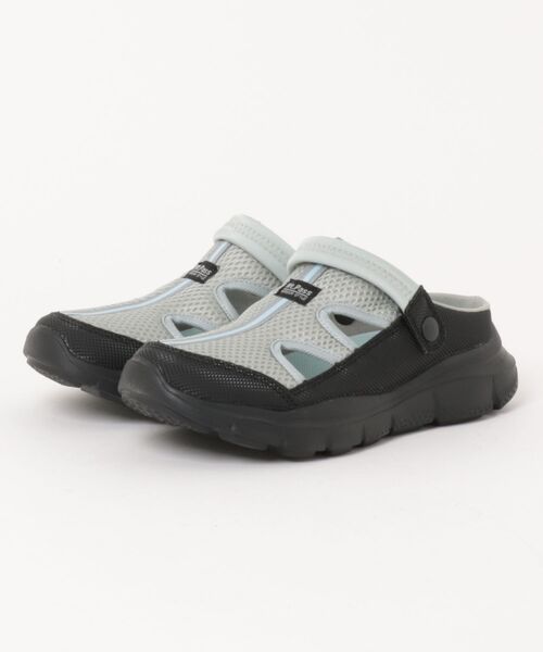 Piedi Nudi(ピエディヌーディ)の「<SHOP select> 2WAY 軽量クロッグ サマーシューズ(サンダル・レディース・グレー/ブラック/ネイビー・M/L/S)」の3枚目の写真