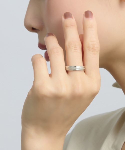 festaria bijou SOPHIA(フェスタリアビジュソフィア)の「SV925/Ptメッキ ダイヤモンド リング(リング・レディース・シルバー・11号/15号)」の3枚目の写真