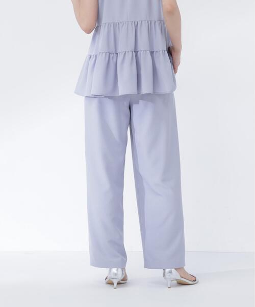 NATURAL BEAUTY BASIC(ナチュラルビューティーベーシック)の「【セットアップ可能】SETUP パンツ(その他パンツ・レディース・ブルー/ダークブラウン・SMALL/MEDIUM)」の20枚目の写真