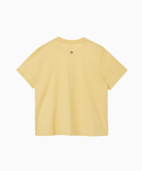 HELLO SUNRISE(ハローサンライズ)の「Hula Girl Tee_VTG Yellow(Tシャツ/カットソー・レディース・イエロー・SMALL/MEDIUM/LARGE)」の3枚目の写真