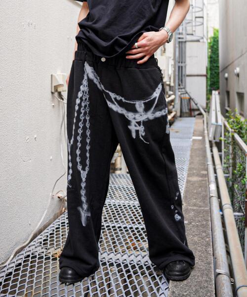 VI E DIT(ヴィエディット)の「VI E DIT/ヴィエディット/【LHP EXCLUSIVE】SWEAT PANTS(スウェットパンツ・レディース・ブラック/グレー・1/2)」の1枚目の写真