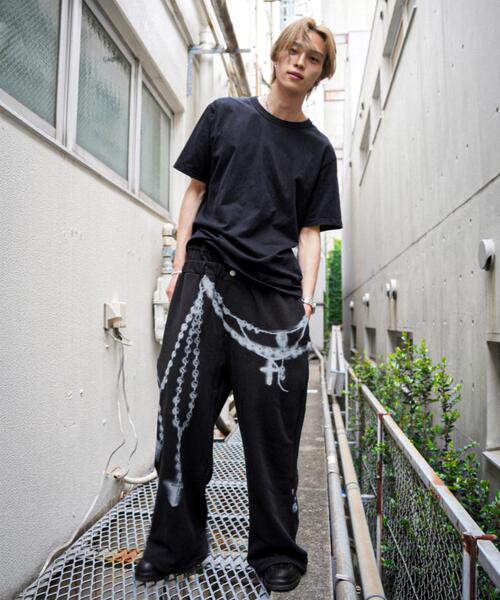VI E DIT(ヴィエディット)の「VI E DIT/ヴィエディット/【LHP EXCLUSIVE】SWEAT PANTS(スウェットパンツ・レディース・ブラック/グレー・1/2)」の4枚目の写真