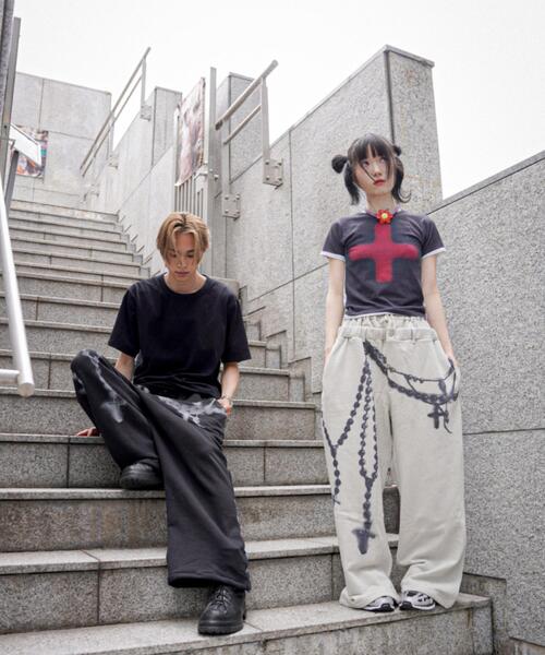 VI E DIT(ヴィエディット)の「VI E DIT/ヴィエディット/【LHP EXCLUSIVE】SWEAT PANTS(スウェットパンツ・レディース・ブラック/グレー・1/2)」の11枚目の写真