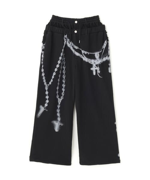 VI E DIT(ヴィエディット)の「VI E DIT/ヴィエディット/【LHP EXCLUSIVE】SWEAT PANTS(スウェットパンツ・レディース・ブラック/グレー・1/2)」の13枚目の写真