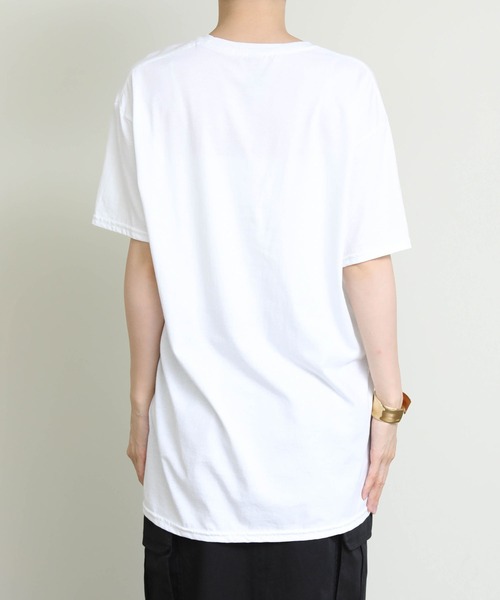 Re Fiina(フィーナ)の「OASISプリントT(Tシャツ/カットソー・レディース・ホワイト/ブラック・M size)」の18枚目の写真
