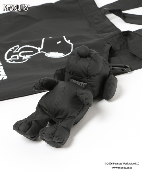 LOWRYS FARM(ローリーズファーム)の「【SNOOPY】ポーチ付きエコBAG 661637/GOODS(エコバッグ/サブバッグ・レディース・ブラック系その他/ブラック/ピンク/ブルー/シルバー/ピンク系その他・FREE)」の12枚目の写真