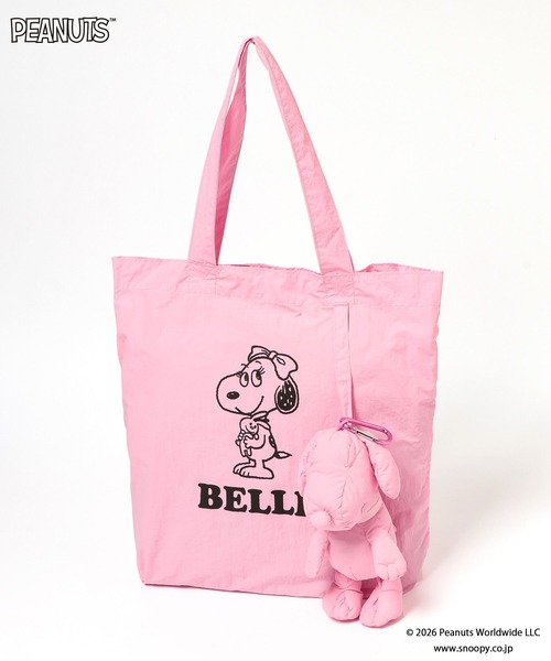 LOWRYS FARM(ローリーズファーム)の「【SNOOPY】ポーチ付きエコBAG 661637/GOODS(エコバッグ/サブバッグ・レディース・ブラック系その他/ブラック/ピンク/ブルー/シルバー/ピンク系その他・FREE)」の18枚目の写真