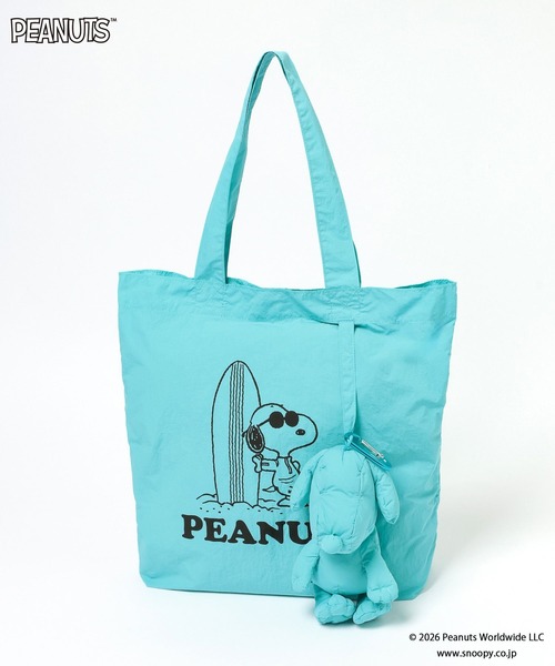 LOWRYS FARM(ローリーズファーム)の「【SNOOPY】ポーチ付きエコBAG 661637/GOODS(エコバッグ/サブバッグ・レディース・ブラック系その他/ブラック/ピンク/ブルー/シルバー/ピンク系その他・FREE)」の19枚目の写真