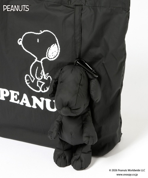 LOWRYS FARM(ローリーズファーム)の「【SNOOPY】ポーチ付きエコBAG 661637/GOODS(エコバッグ/サブバッグ・レディース・ブラック系その他/ブラック/ピンク/ブルー/シルバー/ピンク系その他・FREE)」の20枚目の写真