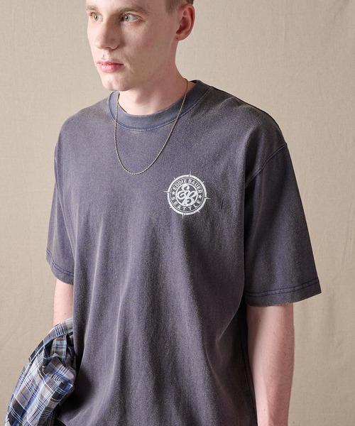 Eddie Bauer(エディーバウアー)の「コンパスプリント 半袖Tシャツ(Tシャツ/カットソー・メンズ・モカ/ワインレッド/ネイビー/ホワイト・S/XL/L/XXL/M)」の10枚目の写真
