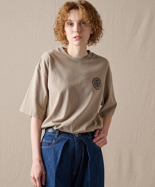 Eddie Bauer(エディーバウアー)の「コンパスプリント 半袖Tシャツ(Tシャツ/カットソー・メンズ・モカ/ワインレッド/ネイビー/ホワイト・S/XL/L/XXL/M)」の18枚目の写真