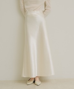 mizukoto〉ドレープデザインマーメイドスカート（スカート）｜natural