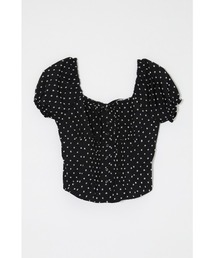 MOUSSY | POLKA DOT CORSET ブラウス(シャツ/ブラウス)