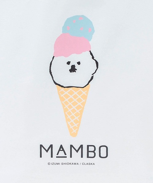 MAMBO(マンボ)の「MAMBO キャンバストート/ SUMMER アイスクリーム(トートバッグ・レディース・ホワイト・FREE)」の4枚目の写真
