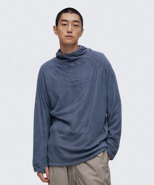 WILD THINGS（ワイルドシングス）の「プリマロフト エボルブ フーディー｜PRIMALOFT EVOLVE HOODY（パーカー・メンズ・ブラック/ブルー/ライトグレー/オレンジ・L/M/XL）」の3枚目の写真