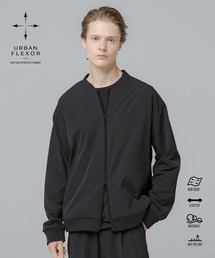 SPU（スプ）の「【セットアップ対応】 多機能素材ナイロン【URBAN FLEXOR】【防しわ、ストレッチ、ウォッシャブル、抗ピリング】 Essential MA-1 Nylon Blouson（MA-1）」
