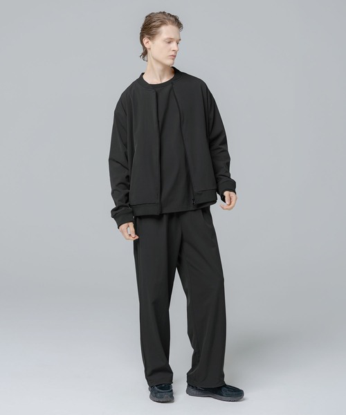 SPU(スプ)の「【セットアップ対応】 多機能素材ナイロン【URBAN FLEXOR】【防しわ、ストレッチ、ウォッシャブル、抗ピリング】 Essential MA-1 Nylon Blouson(MA-1・メンズ・チャコール/グレイッシュベージュ/ネイビー/ブラック・L/S/XL/M)」の14枚目の写真