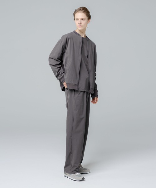 SPU(スプ)の「【セットアップ対応】 多機能素材ナイロン【URBAN FLEXOR】【防しわ、ストレッチ、ウォッシャブル、抗ピリング】 Essential MA-1 Nylon Blouson(MA-1・メンズ・チャコール/グレイッシュベージュ/ネイビー/ブラック・L/S/XL/M)」の19枚目の写真