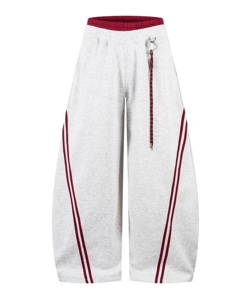 mushwear(マッシュウェア)の「レッドラインワイドスウェットパンツ(スウェットパンツ・メンズ・ブラック/グレー・X-LARGE/SMALL/MEDIUM/LARGE)」の5枚目の写真
