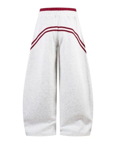 mushwear(マッシュウェア)の「レッドラインワイドスウェットパンツ(スウェットパンツ・メンズ・ブラック/グレー・X-LARGE/SMALL/MEDIUM/LARGE)」の6枚目の写真