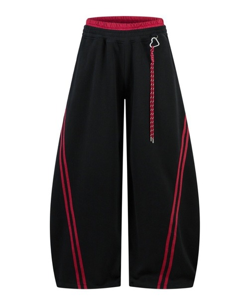 mushwear(マッシュウェア)の「レッドラインワイドスウェットパンツ(スウェットパンツ・メンズ・ブラック/グレー・X-LARGE/SMALL/MEDIUM/LARGE)」の7枚目の写真