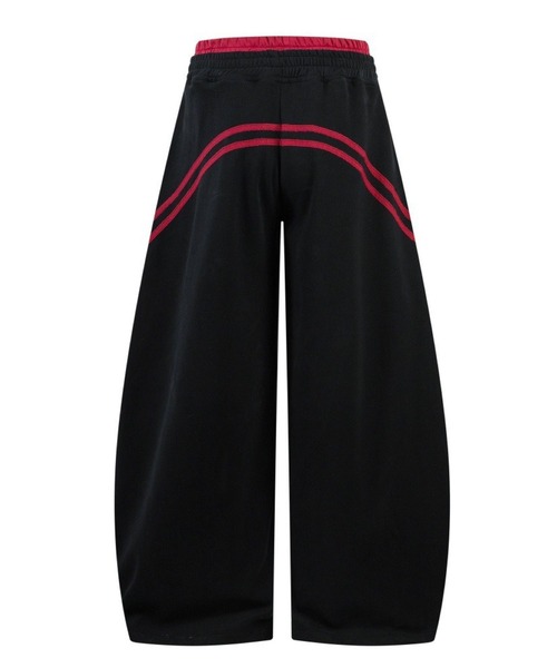 mushwear(マッシュウェア)の「レッドラインワイドスウェットパンツ(スウェットパンツ・メンズ・ブラック/グレー・X-LARGE/SMALL/MEDIUM/LARGE)」の8枚目の写真