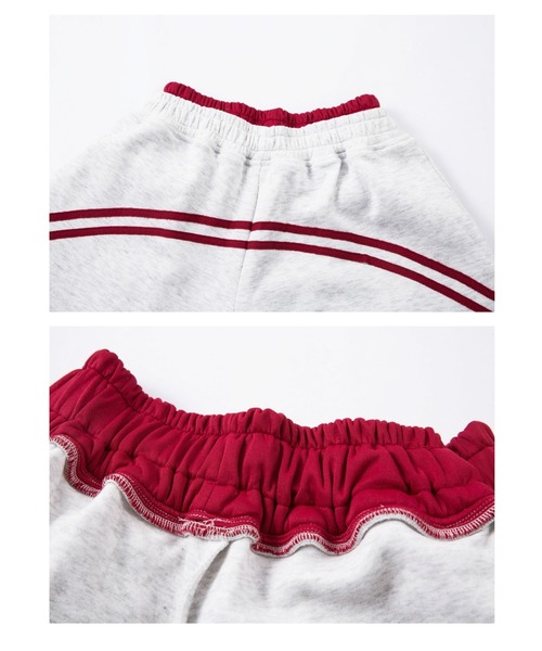 mushwear(マッシュウェア)の「レッドラインワイドスウェットパンツ(スウェットパンツ・メンズ・ブラック/グレー・X-LARGE/SMALL/MEDIUM/LARGE)」の10枚目の写真