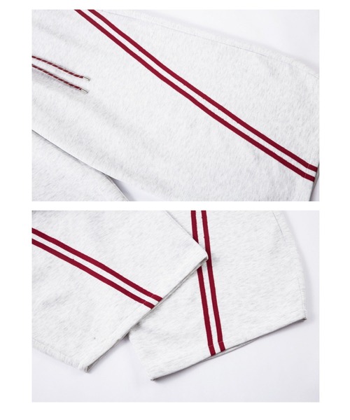 mushwear(マッシュウェア)の「レッドラインワイドスウェットパンツ(スウェットパンツ・メンズ・ブラック/グレー・X-LARGE/SMALL/MEDIUM/LARGE)」の11枚目の写真