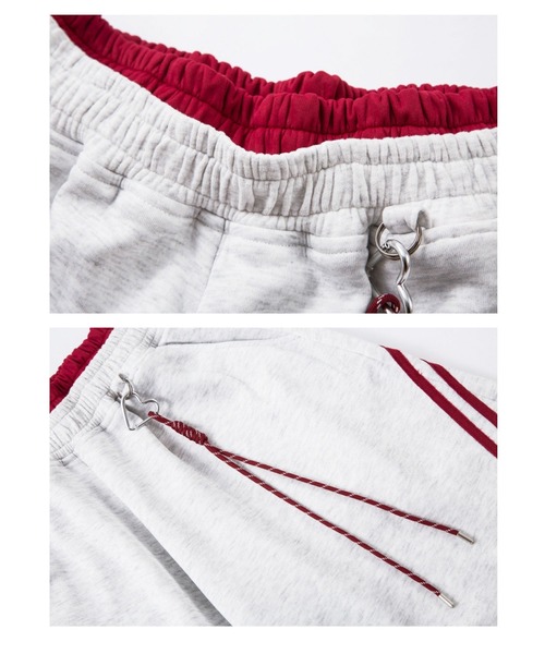 mushwear(マッシュウェア)の「レッドラインワイドスウェットパンツ(スウェットパンツ・メンズ・ブラック/グレー・X-LARGE/SMALL/MEDIUM/LARGE)」の13枚目の写真