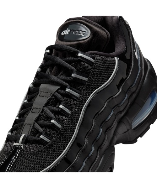 NIKE（ナイキ）の「NIKE Air Max 95 Big Bubble（ナイキ ウィメンズ エア マックス 95 ビッグ バブル）（スニーカー・レディース・ブラック系・27.5cm/28cm/28.5cm/29cm/24.5cm/25cm/25.5cm/26cm/26.5cm/27cm/23cm/23.5cm/24cm）」の9枚目の写真