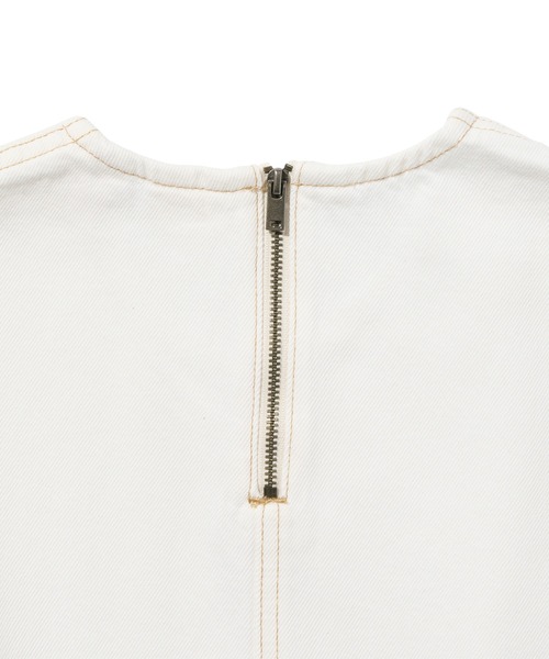 Levi's(リーバイス)の「Levi's/リーバイス デニムTシャツ(Tシャツ/カットソー・レディース・ホワイト・M/S/XS)」の9枚目の写真
