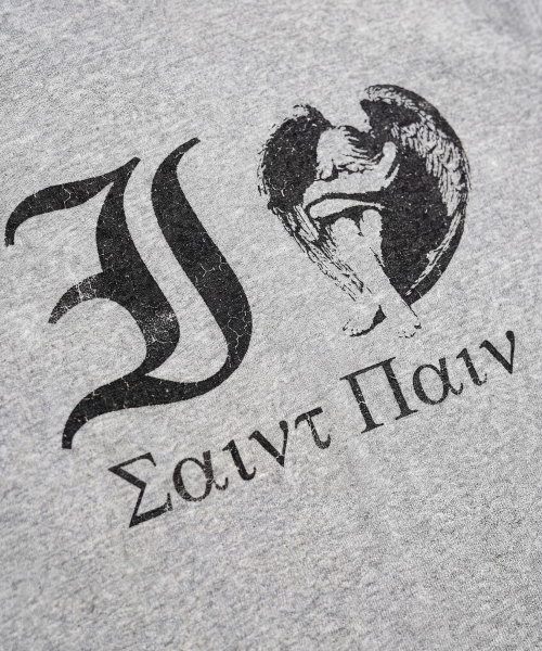 SAINTPAIN（セイントペイン）の「SPアイラブセイントヘビーウェイトリンガーティーシャツメランジグレー（Tシャツ/カットソー・レディース・その他・MEDIUM/LARGE）」の3枚目の写真