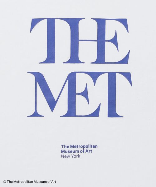 FFEIN(フェイン)の「【FFEIN(フェイン)】The MetデカロゴTシャツ / メトロポリタン美術館 半袖 クルーネック プリント ワンポイント(Tシャツ/カットソー・メンズ・ブラック/その他1/ネイビー/ホワイト・MEDIUM/SMALL/LARGE)」の9枚目の写真