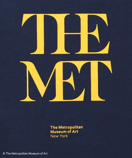 FFEIN(フェイン)の「【FFEIN(フェイン)】The MetデカロゴTシャツ / メトロポリタン美術館 半袖 クルーネック プリント ワンポイント(Tシャツ/カットソー・メンズ・ブラック/その他1/ネイビー/ホワイト・MEDIUM/SMALL/LARGE)」の13枚目の写真