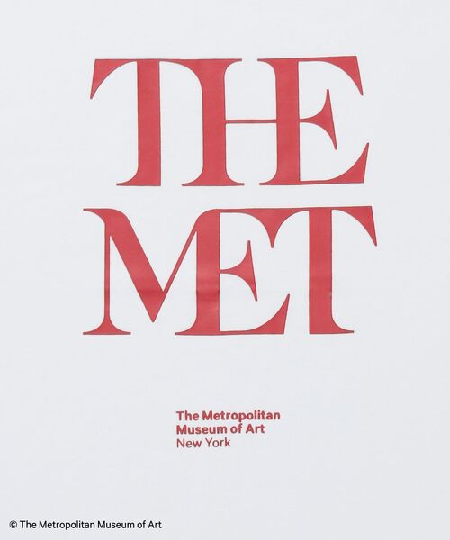 FFEIN(フェイン)の「【FFEIN(フェイン)】The MetデカロゴTシャツ / メトロポリタン美術館 半袖 クルーネック プリント ワンポイント(Tシャツ/カットソー・メンズ・ブラック/その他1/ネイビー/ホワイト・MEDIUM/SMALL/LARGE)」の7枚目の写真