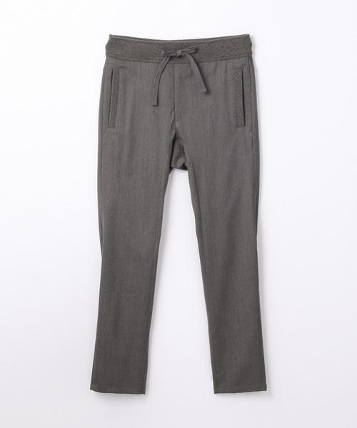 BLUE WORK（ブルーワーク）の「ストレッチギャバ イージーパンツ [RIB EASY]（その他パンツ・メンズ・ブルー/ネイビー/グレー・MEDIUM/SMALL/L/LARGE）」の2枚目の写真